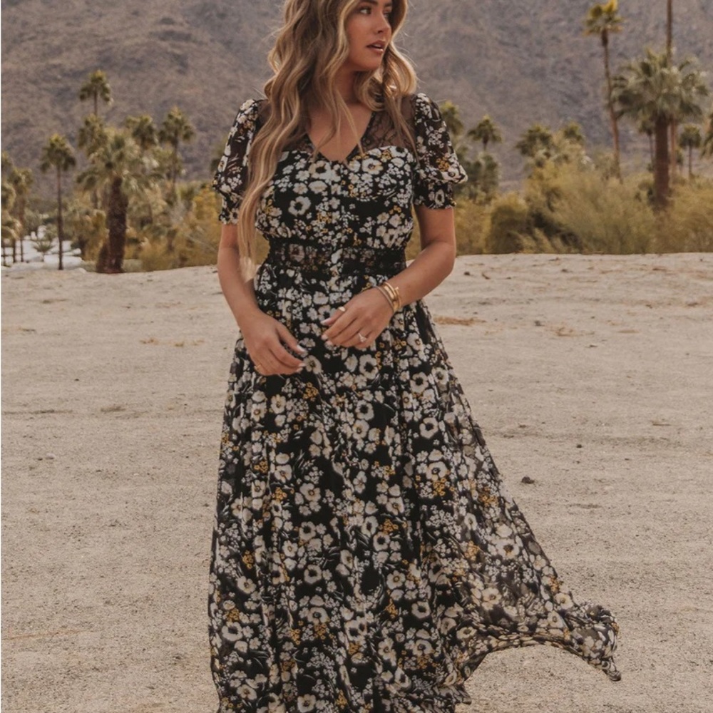 Lovestitch Leo Button Front Maxi XL NWT